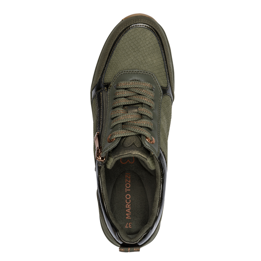 Marco Tozzi - 2-23767-45-726 - Khaki Comb - Trainers