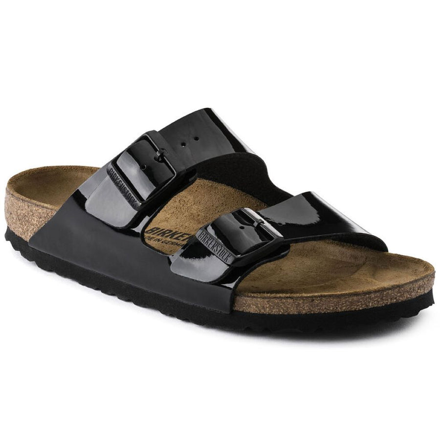 Birkenstock - Arizona Birko-Flor Patent - 1005291 - Black Patent - Sandals