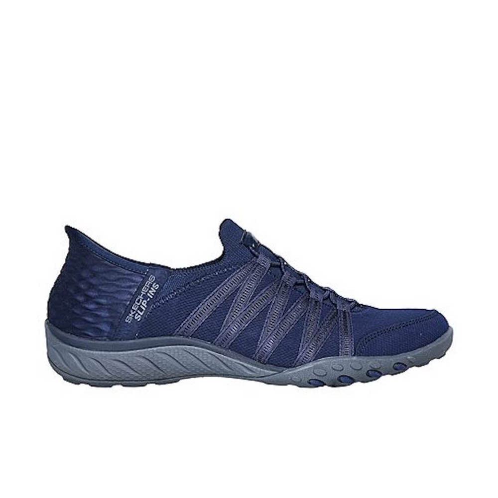 Skechers - Breathe-Easy - Roll-With-Me - Navy - Trainers