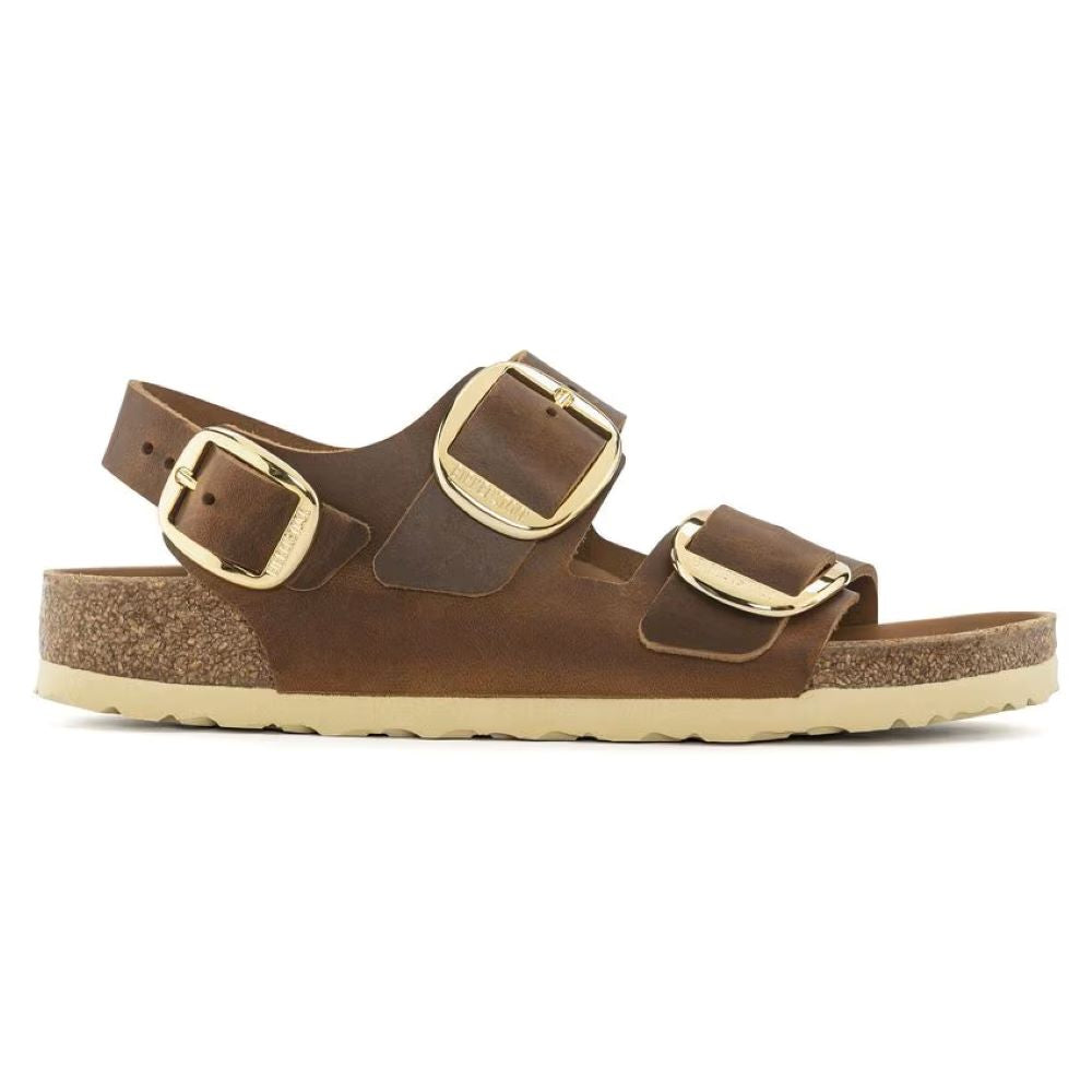 Birkenstock - Milano Big Buckle LEOI - 1024067 - Cognac Hex - Sandals