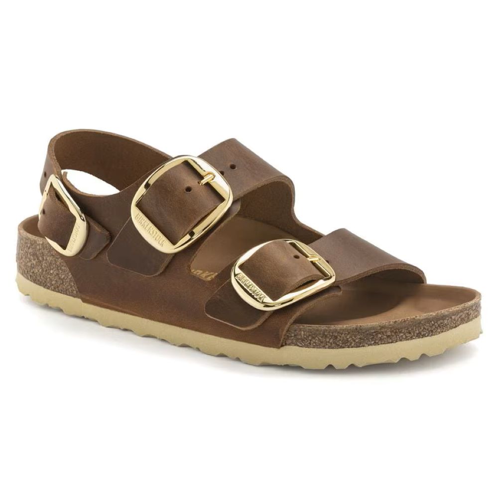 Birkenstock - Milano Big Buckle LEOI - 1024067 - Cognac Hex - Sandals
