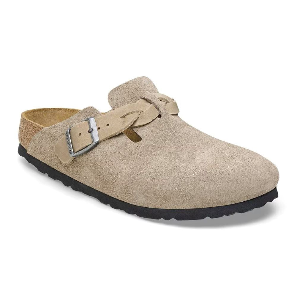 Birkenstock - Boston Braided LEOI/LEVE - 1026694 - Taupe - Sandals