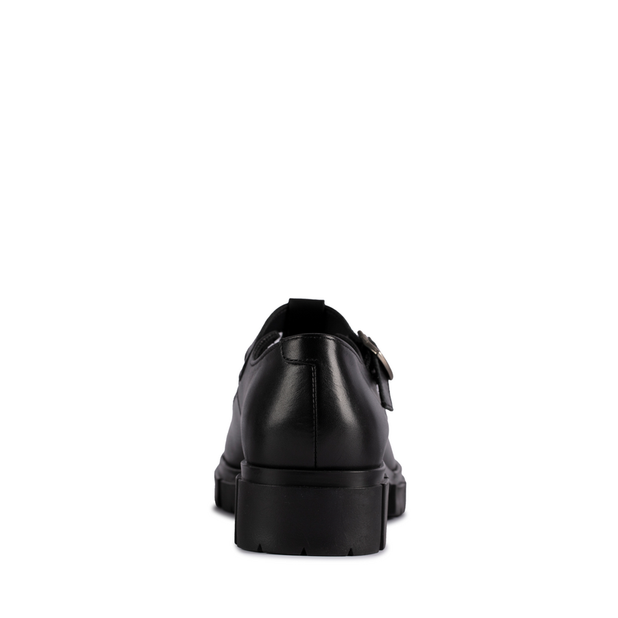 Clarks - Teala Bar - Black Leather - Shoes
