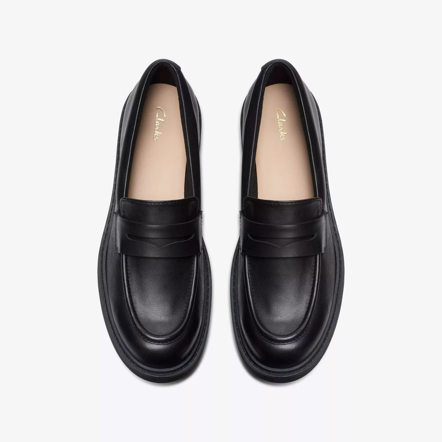 Clarks - Orinoco2 Penny - Black Leather - Shoes