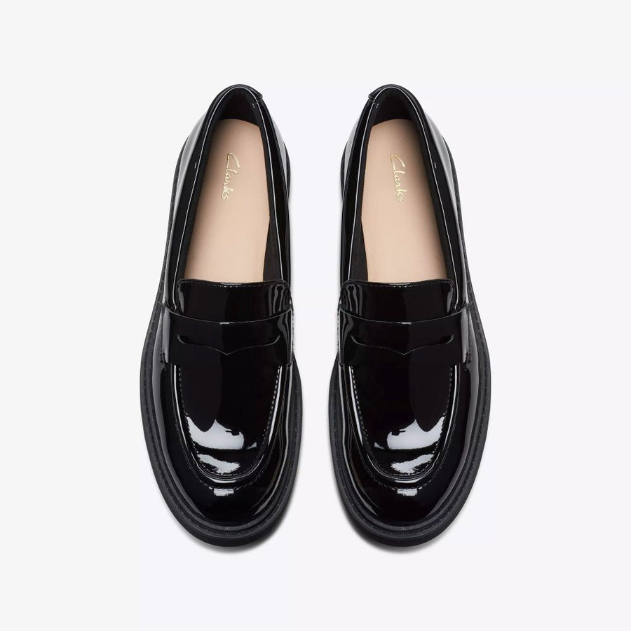 Clarks - Orinoco2 Penny - Black Patent  - Shoes