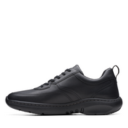Clarks - ClarksPro Lace - Black Leather - Shoes