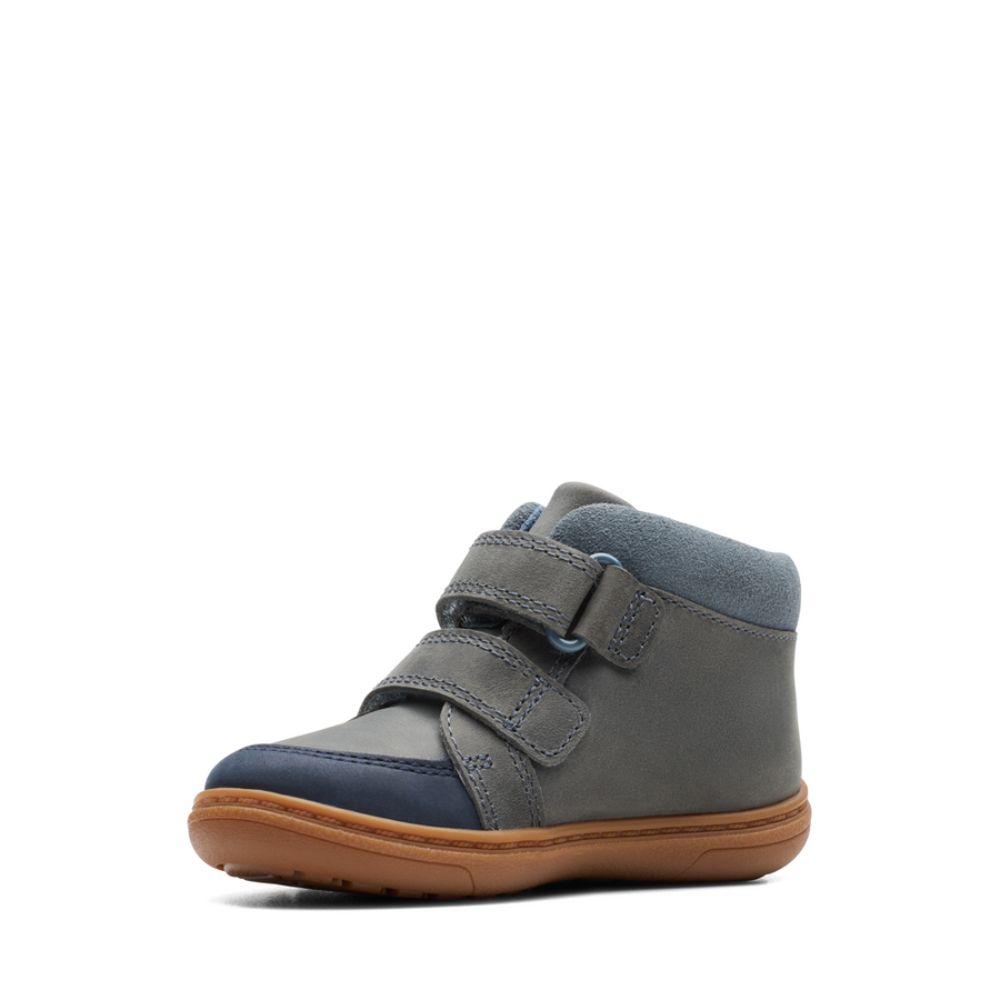 Clarks - Flash Rise T. - Denim Blue Leather - Boots