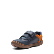 Clarks - Flash Den K - Navy Combi - Shoes