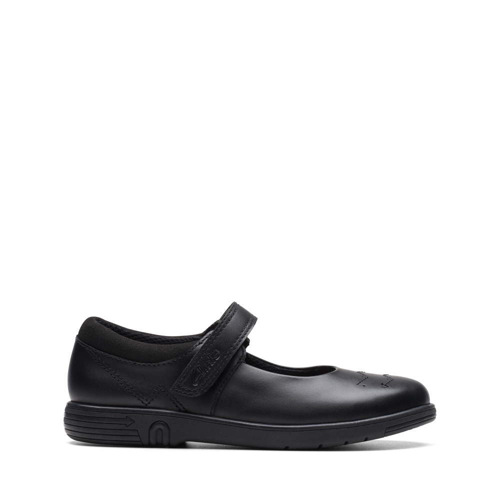 Modèle Jazzy Tap K Clarks Fille Jazzy Tap K - Ballerines En Cuir - Confortables Et Légères - Taille Enfant Marque Clarks Qualité