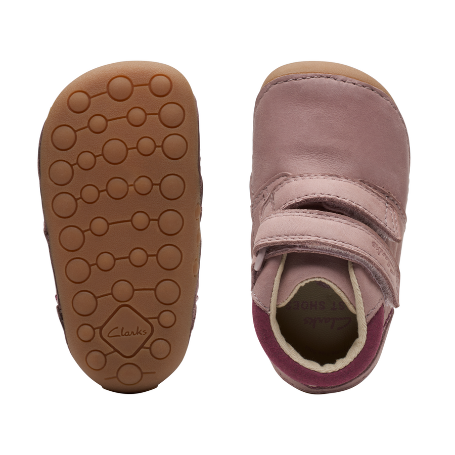 Clarks - Tiny Play T. - Dusty Pink - Boots