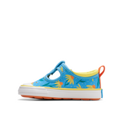 Clarks - FoxingBloom T. - Blue Print - Canvas Shoes