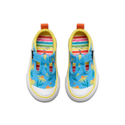Clarks - FoxingBloom T. - Blue Print - Canvas Shoes