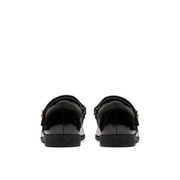 Clarks - Lock Magic K - Black Patent  - School Shoes