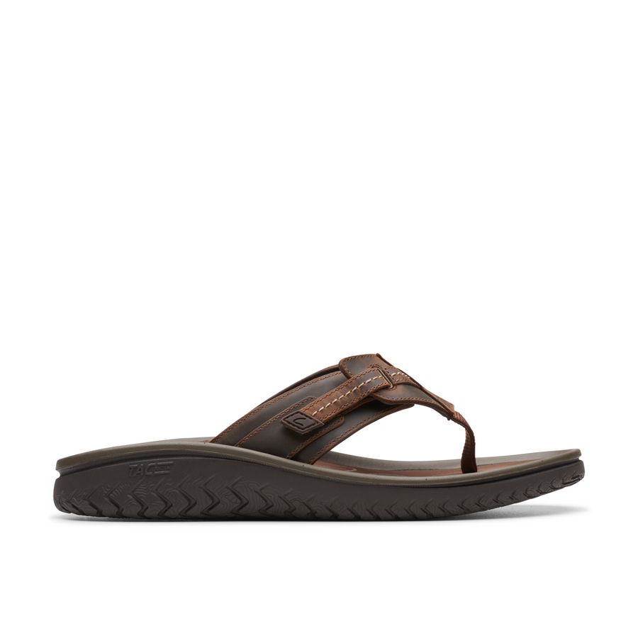 Clarks - Wesley Sun - Beeswax Leather - Sandals
