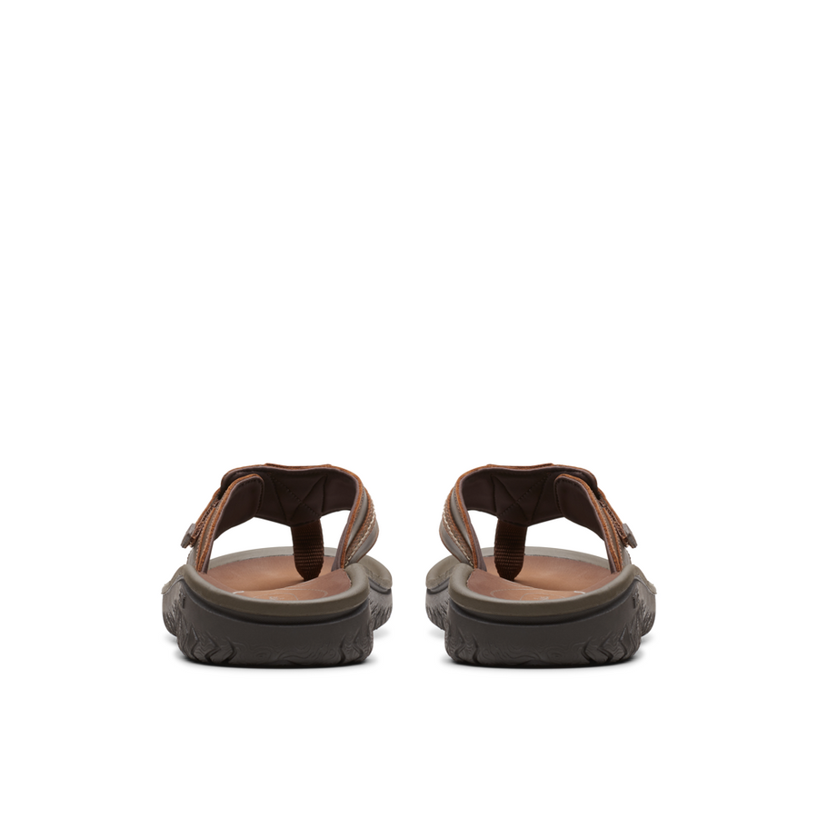 Clarks - Wesley Sun - Beeswax Leather - Sandals