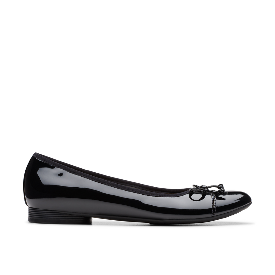 Clarks - Loreleigh Rae - Black Patent - Shoes