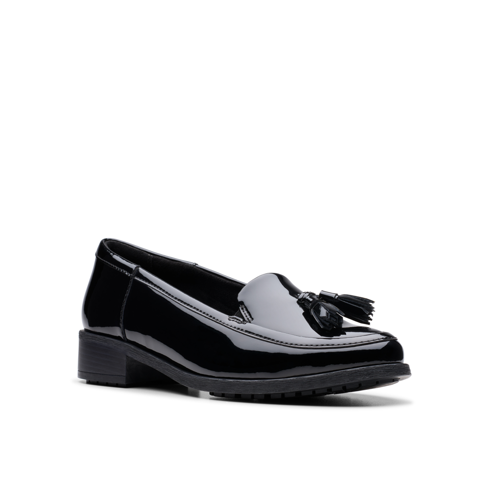 Clarks - Havisham Edge - Black Patent - Shoes
