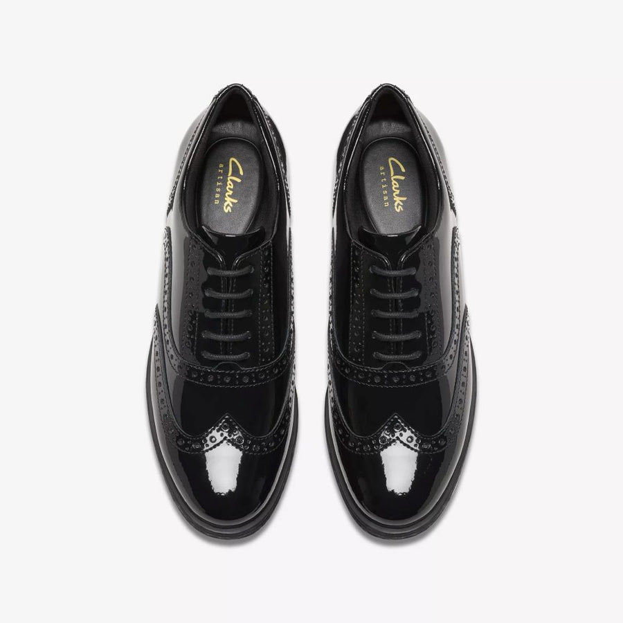 Clarks - Havisham Oak - Black Patent  - Shoes