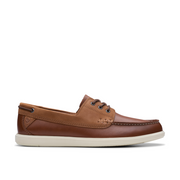 Clarks - Bratton Boat - Dark Tan - Shoes