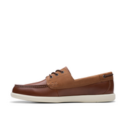 Clarks - Bratton Boat - Dark Tan - Shoes