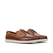 Clarks - Bratton Boat - Dark Tan - Shoes