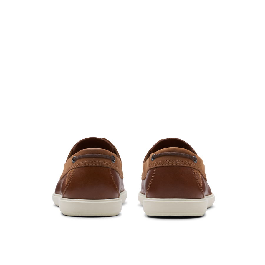Clarks - Bratton Boat - Dark Tan - Shoes