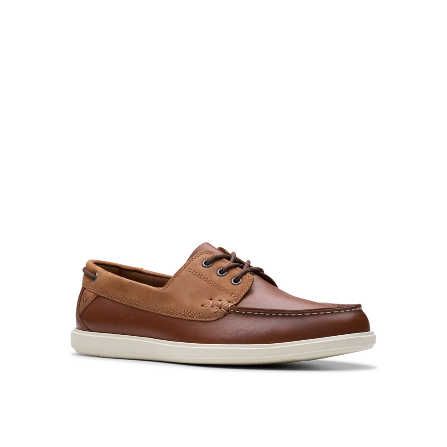 Clarks - Bratton Boat - Dark Tan - Shoes