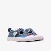Clarks - FoxingBerry T. - Blue Canvas - Canvas Shoes