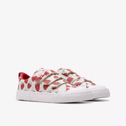Clarks - FoxingFraiseK. - Cotton Metallic Fabric - Canvas Shoes