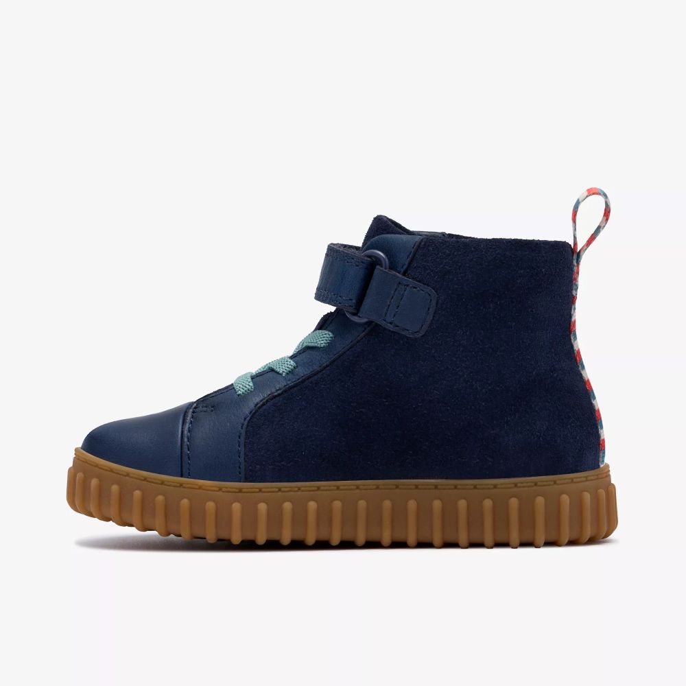 Clarks - Cove Kind T. - Navy - Boots