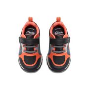 Clarks - Steggy2 Fly T - Black/Orange - Trainers