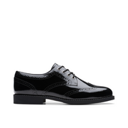 Clarks - Tapa Pure Y - Black Patent  - School Shoes