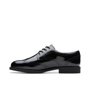 Clarks - Tapa Pure Y - Black Patent  - School Shoes