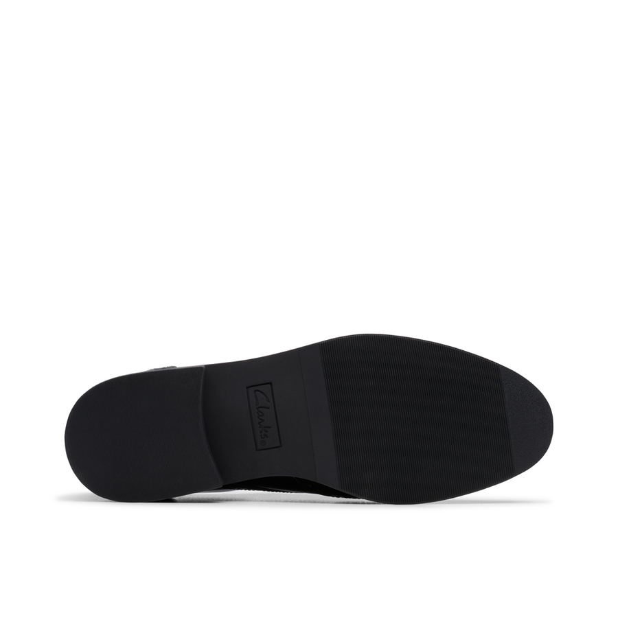 Clarks - Tapa Pure Y - Black Patent  - School Shoes