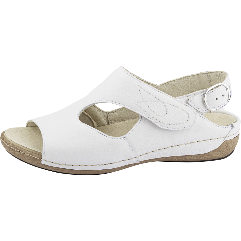 Waldlaufer - Heliett - 342H01 200 799 - Weiss Cement - Sandals