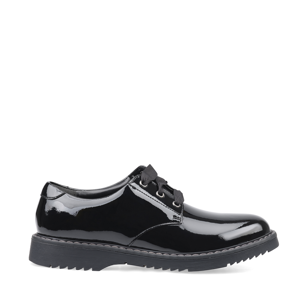 Start Rite - Impact - Black Patent - School Shoes