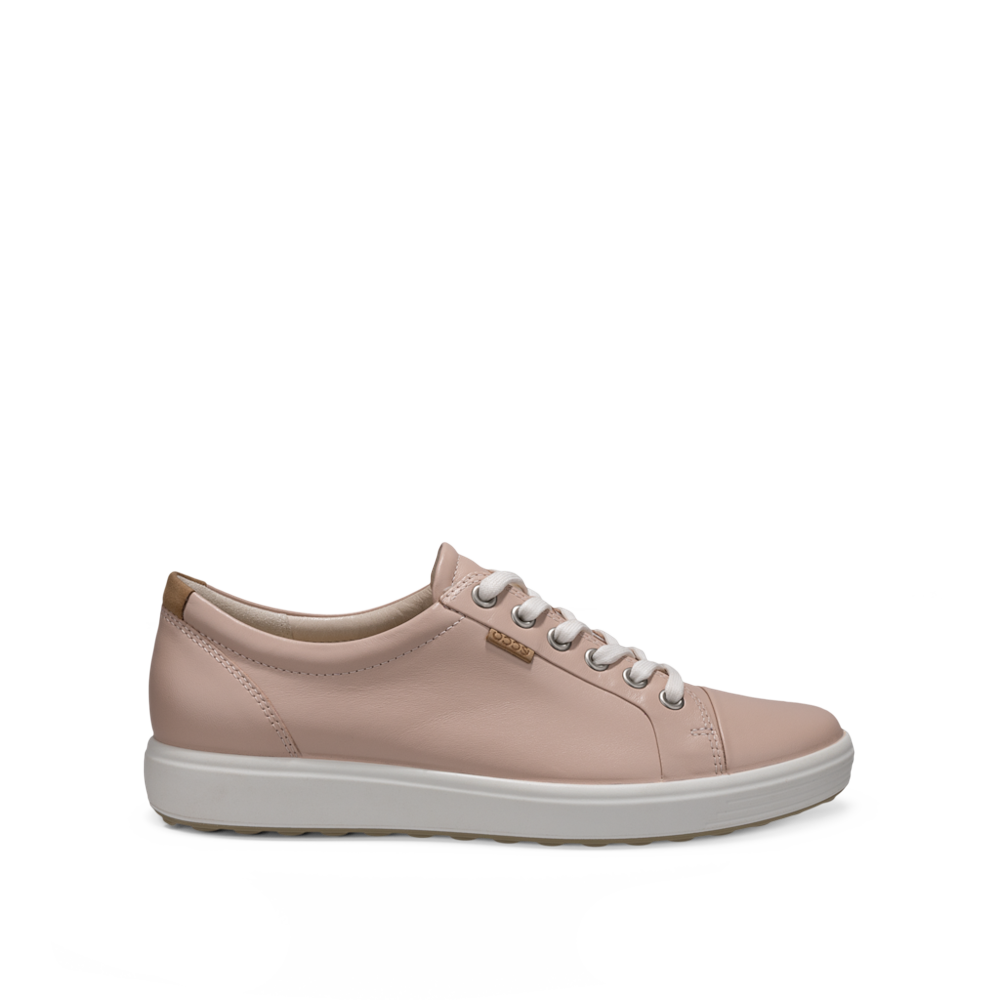 Ecco Soft Rose Dust Trainers