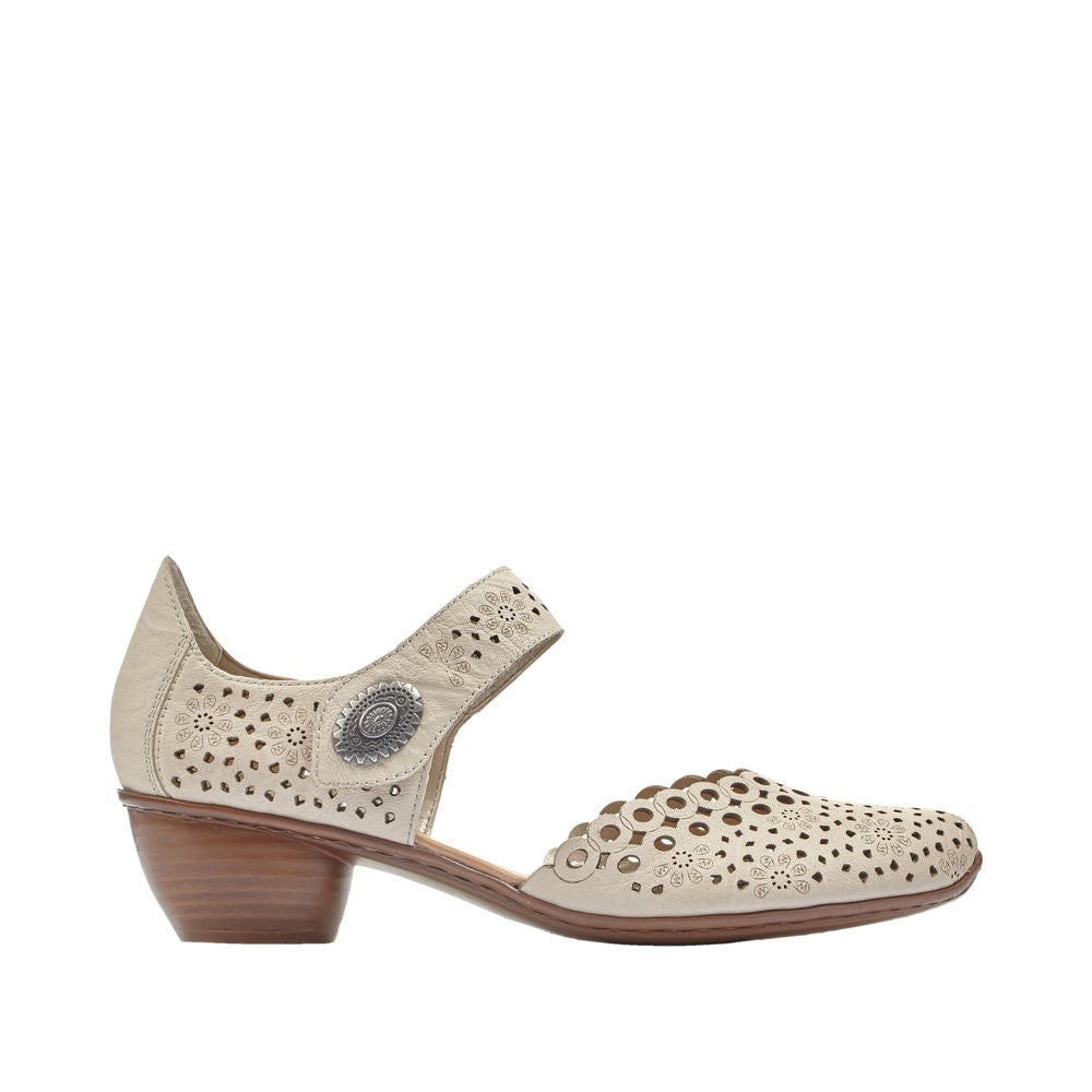 Rieker - 43753-60 - Crema - Shoes