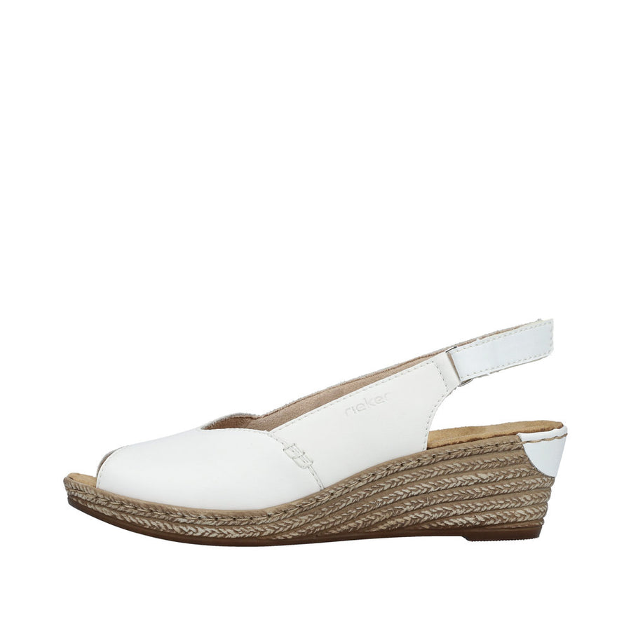 Rieker - 62462-80 - Weiss/We - Sandals
