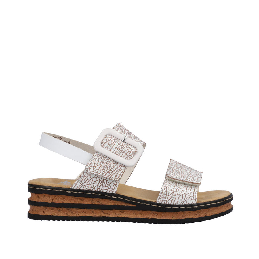 Rieker - 62950-80 - Weiss - Sandals
