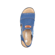 Rieker - 62982-12 - Denim/Cayenne - Sandals