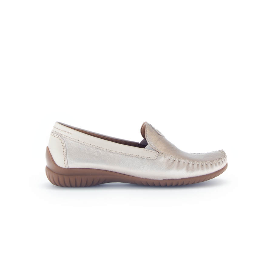 Gabor - 66.090.82 Satin Met./Foulard - Puder/Muschel  - Shoes