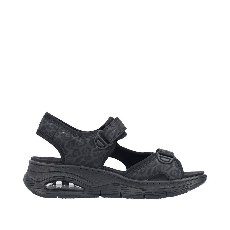 Rieker - 67666-00 - Black - Sandals