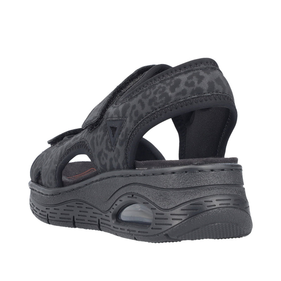Rieker - 67666-00 - Black - Sandals