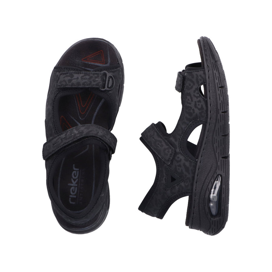 Rieker - 67666-00 - Black - Sandals
