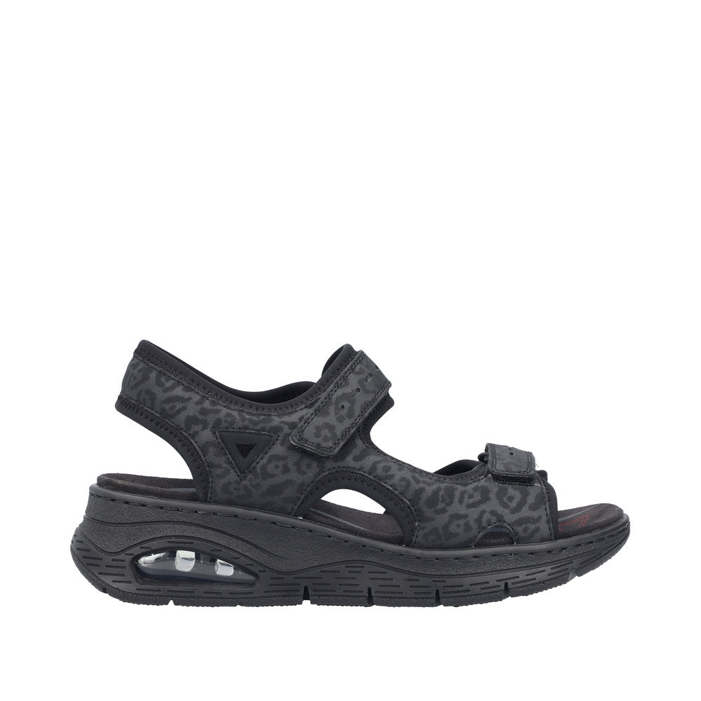Rieker - 67666-00 - Black - Sandals