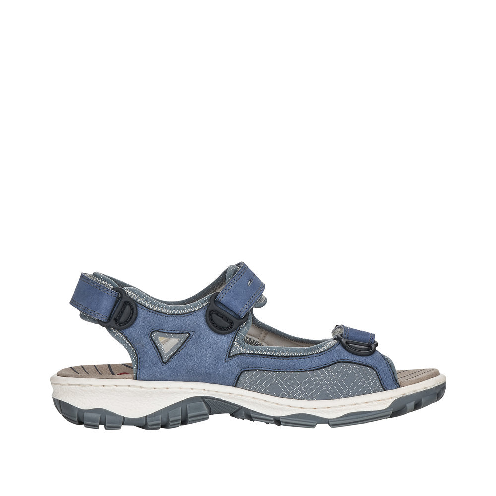 Rieker - 68874-14 - Jeans/Bleu-Silver - Sandals
