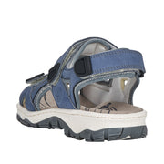 Rieker - 68874-14 - Jeans/Bleu-Silver - Sandals