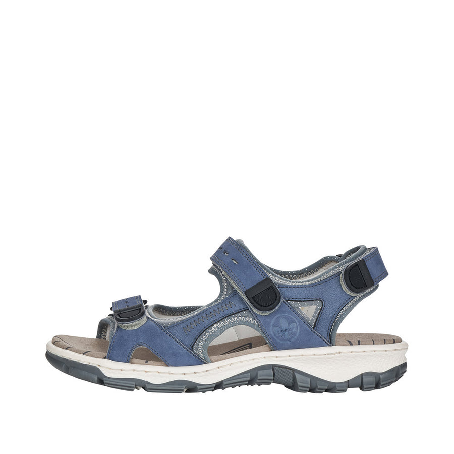 Rieker - 68874-14 - Jeans/Bleu-Silver - Sandals