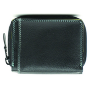 Golunski - 7-113 Ladies Wallet Purse - 7-113B - Black/Tropical  - Purses and Wallets
